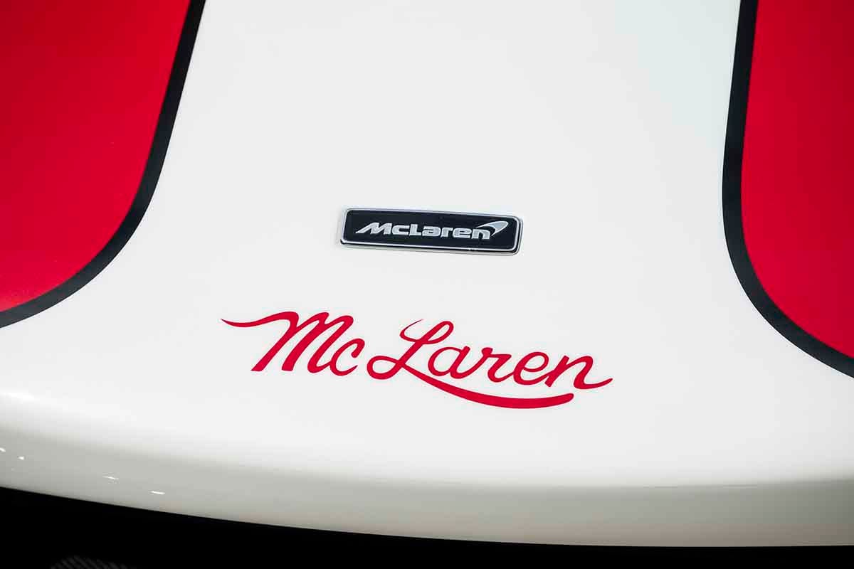 オークションに出品予定の2021年式マクラーレン「エルバ」Robin Adams(c)2026 Courtesy of RM Sotheby's
