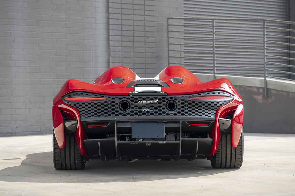 オークションに出品予定の2021年式マクラーレン「エルバ」Robin Adams(c)2026 Courtesy of RM Sotheby's