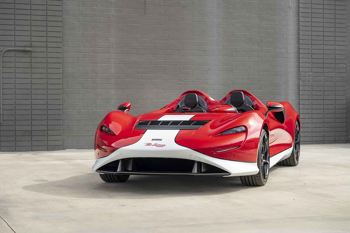 オークションに出品予定の2021年式マクラーレン「エルバ」Robin Adams(c)2026 Courtesy of RM Sotheby's