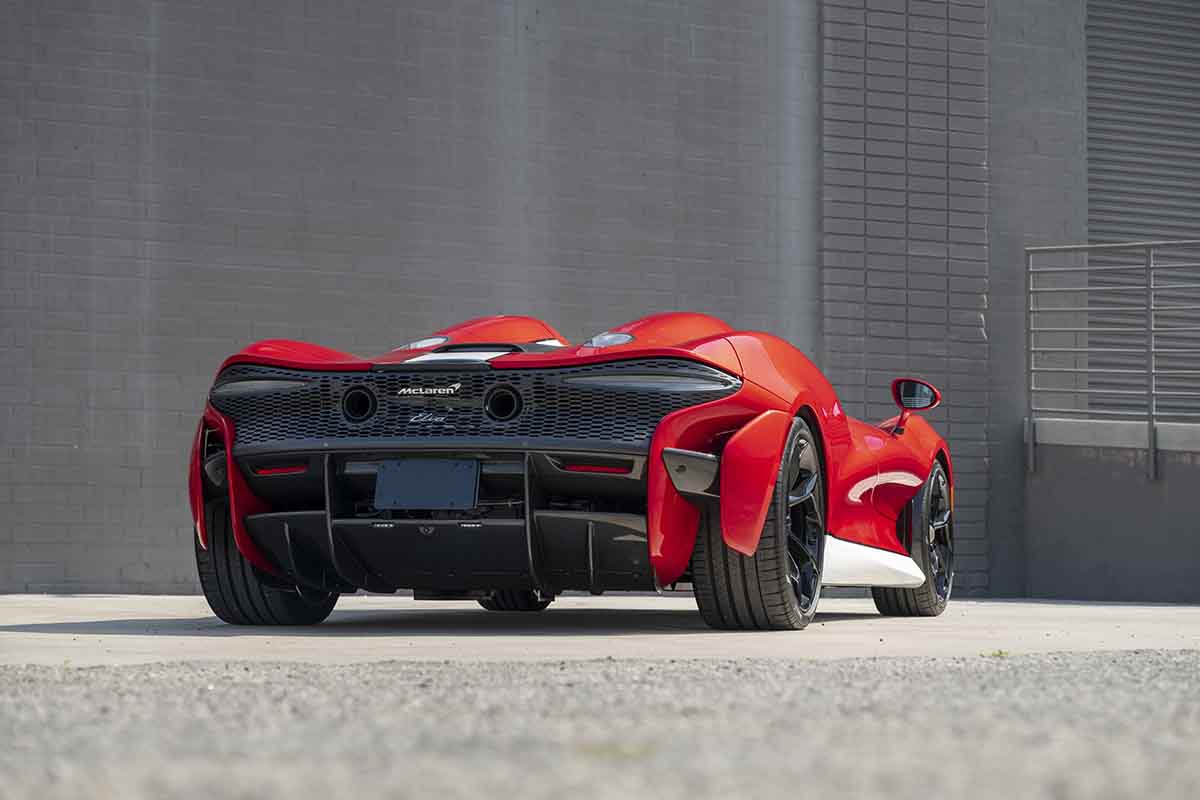 オークションに出品予定の2021年式マクラーレン「エルバ」Robin Adams(c)2026 Courtesy of RM Sotheby's