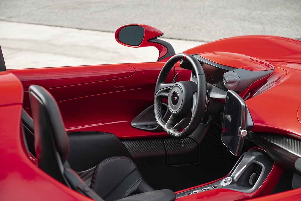 オークションに出品予定の2021年式マクラーレン「エルバ」Robin Adams(c)2026 Courtesy of RM Sotheby's