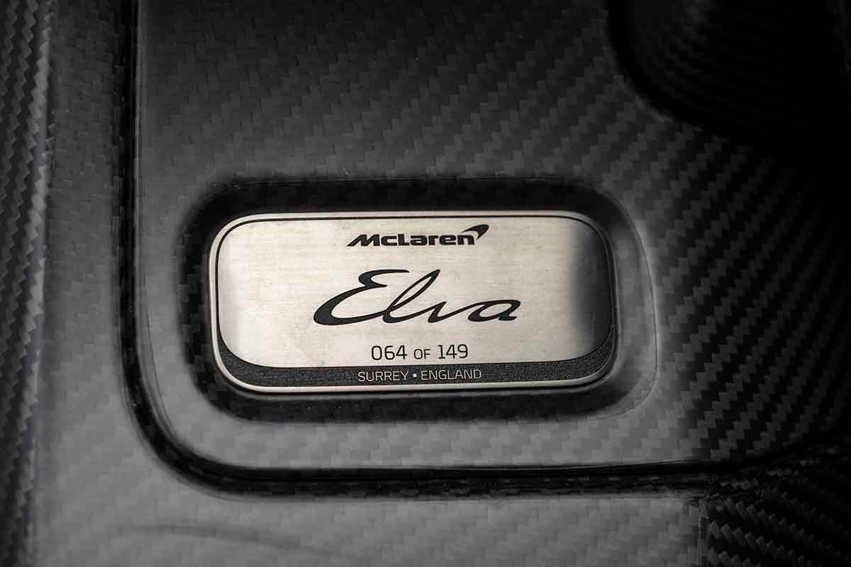 オークションに出品予定の2021年式マクラーレン「エルバ」Robin Adams(c)2026 Courtesy of RM Sotheby's