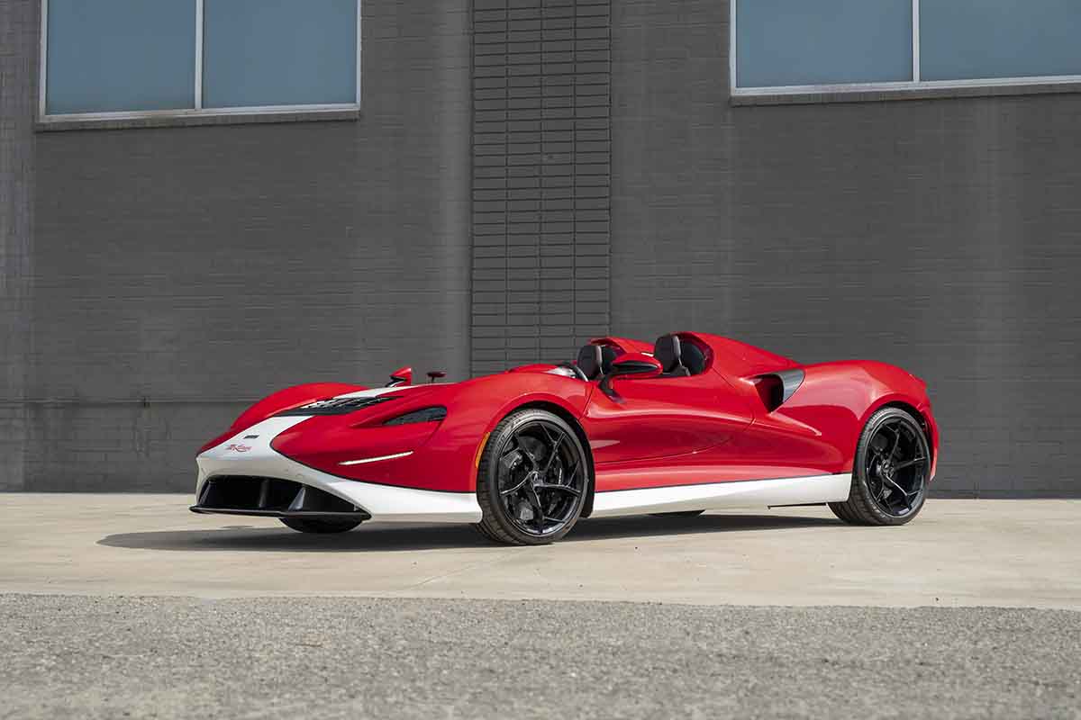 オークションに出品予定の2021年式マクラーレン「エルバ」Robin Adams(c)2026 Courtesy of RM Sotheby's
