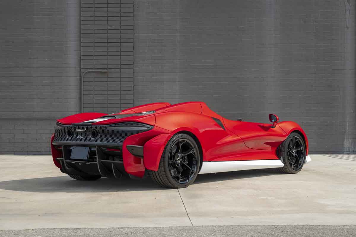 オークションに出品予定の2021年式マクラーレン「エルバ」Robin Adams(c)2026 Courtesy of RM Sotheby's