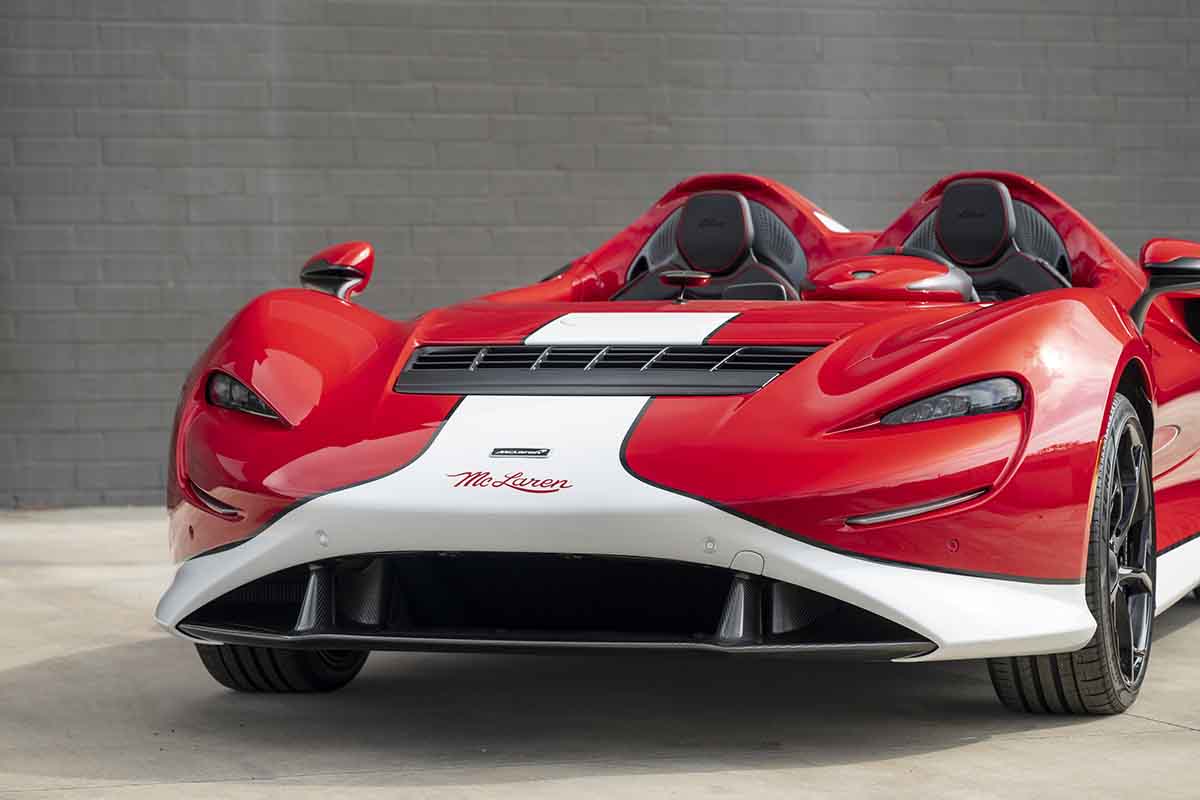 オークションに出品予定の2021年式マクラーレン「エルバ」Robin Adams(c)2026 Courtesy of RM Sotheby's