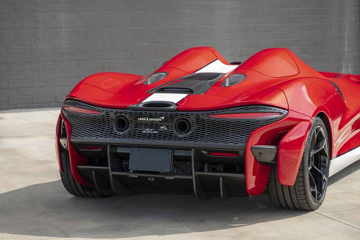 オークションに出品予定の2021年式マクラーレン「エルバ」Robin Adams(c)2026 Courtesy of RM Sotheby's
