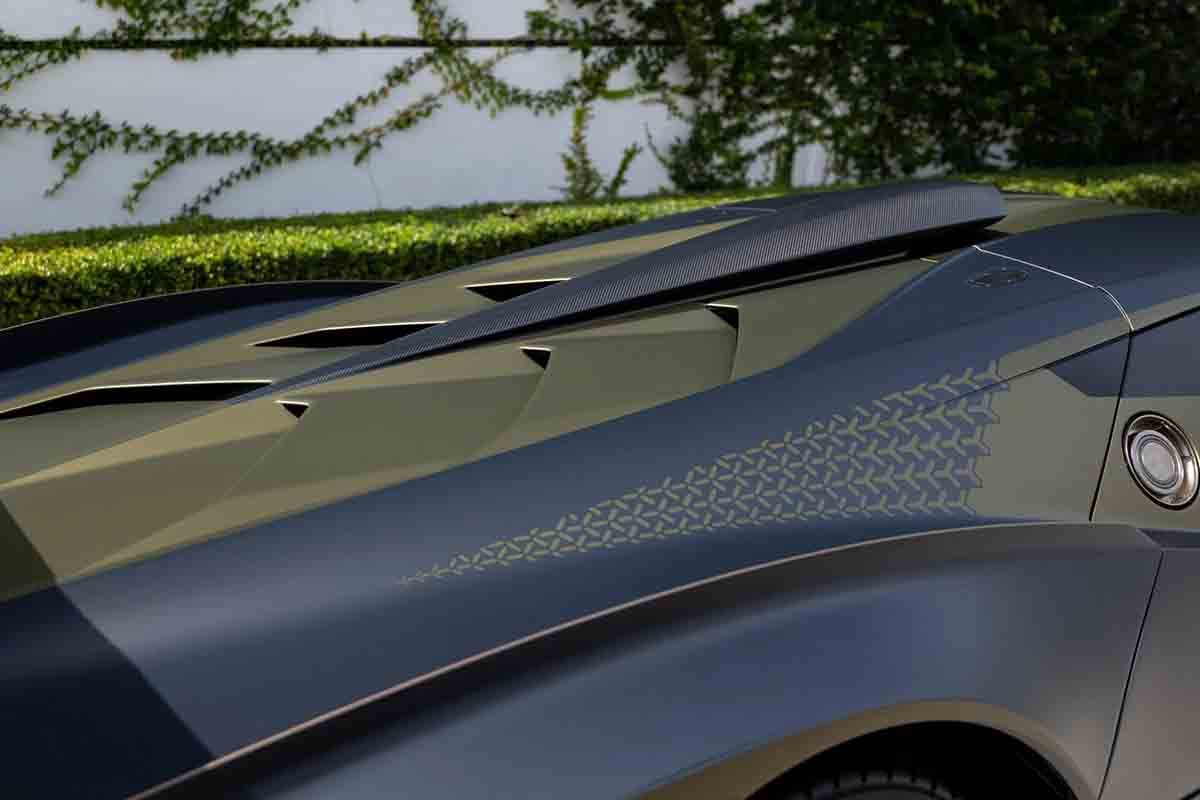 オークションに出品される予定の2021年式ランボルギーニ「エッセンツァSCV12」(c)2026 BROAD ARROW Auctions