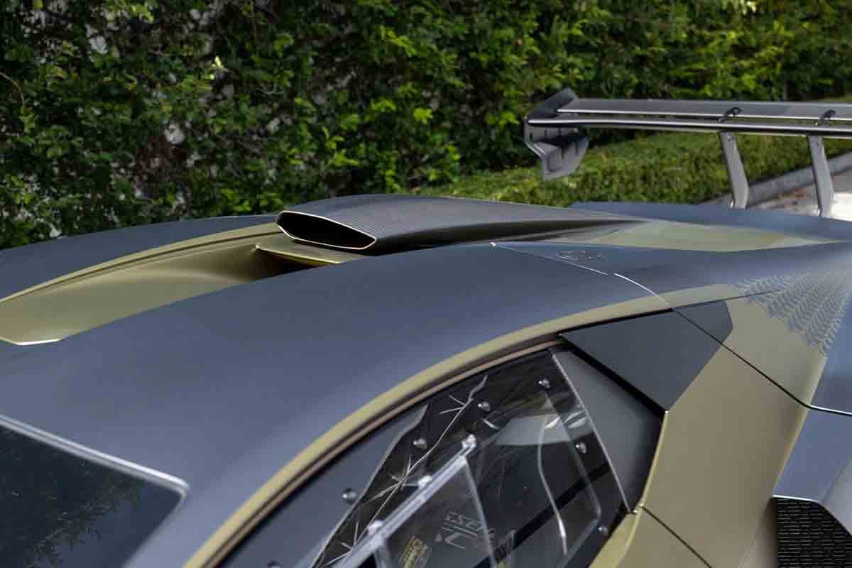 オークションに出品される予定の2021年式ランボルギーニ「エッセンツァSCV12」(c)2026 BROAD ARROW Auctions