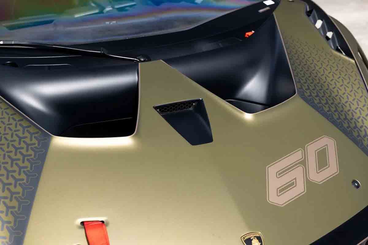 オークションに出品される予定の2021年式ランボルギーニ「エッセンツァSCV12」(c)2026 BROAD ARROW Auctions