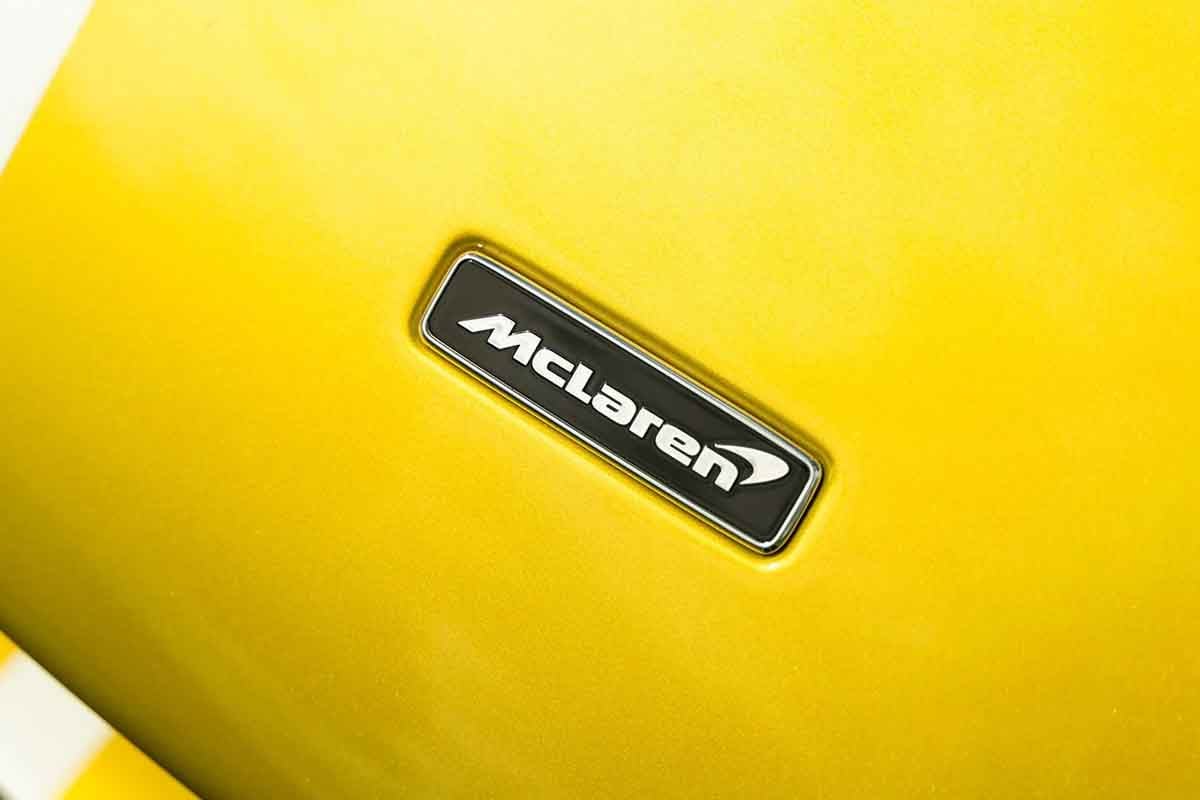 オークションに出品される予定の2021年式マクラーレン「エルバ」(c)2026 BROAD ARROW Auctions