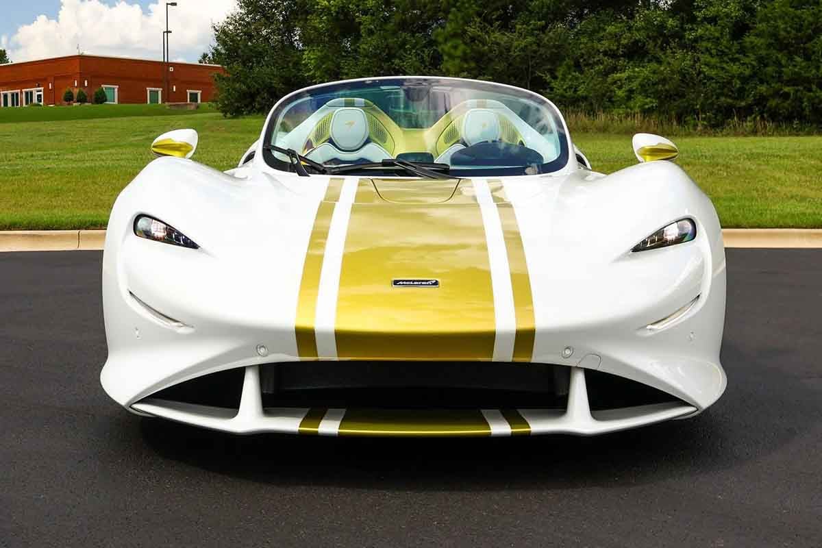 オークションに出品される予定の2021年式マクラーレン「エルバ」(c)2026 BROAD ARROW Auctions
