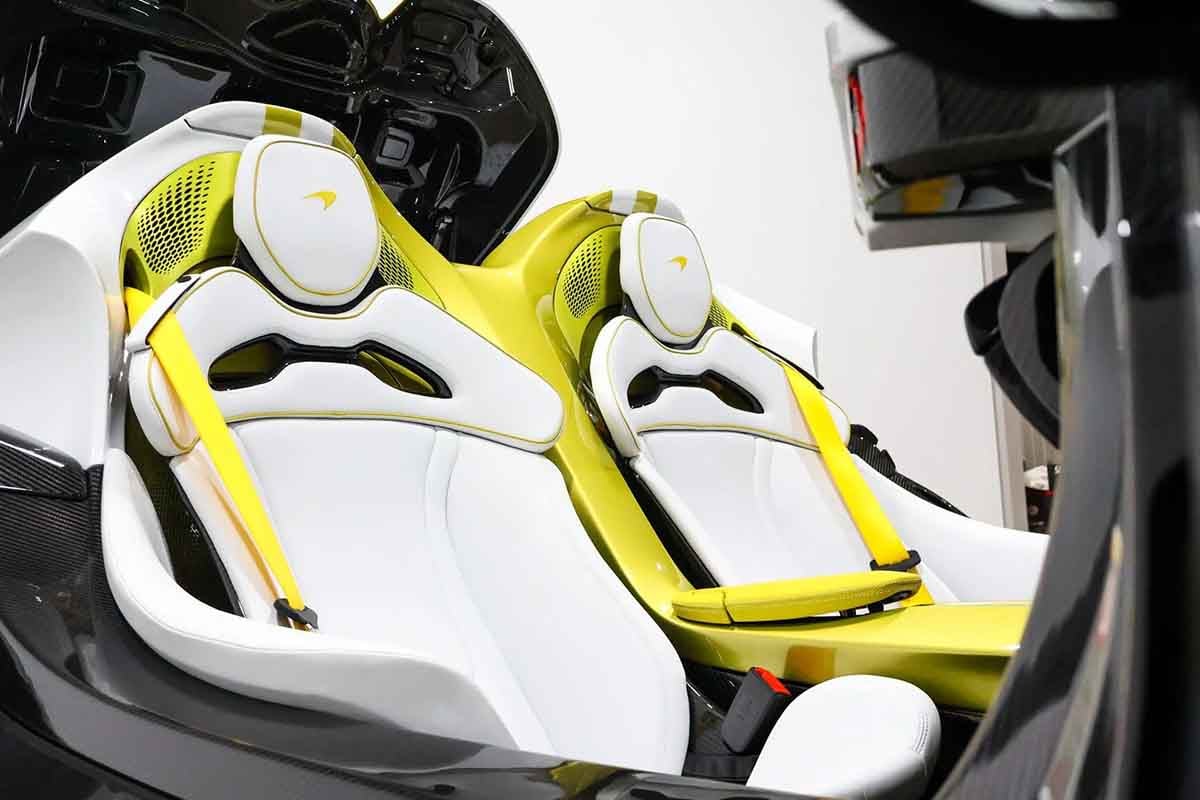 オークションに出品される予定の2021年式マクラーレン「エルバ」(c)2026 BROAD ARROW Auctions