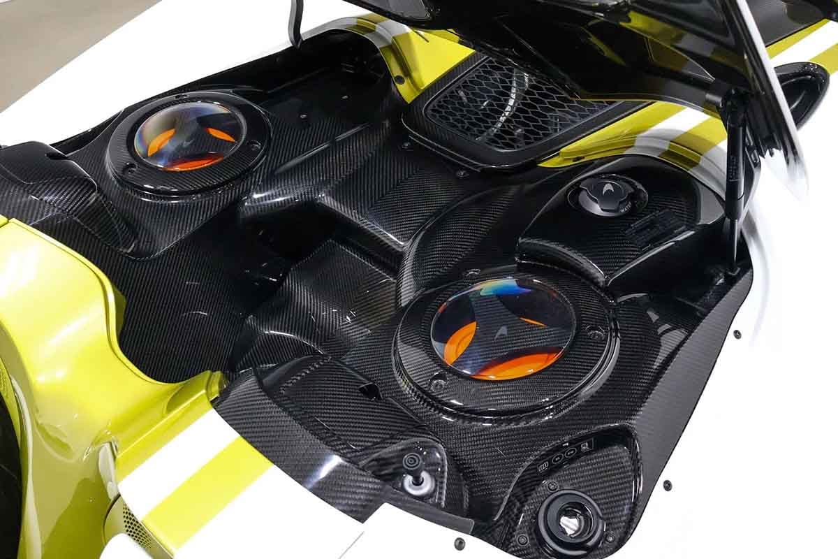 オークションに出品される予定の2021年式マクラーレン「エルバ」(c)2026 BROAD ARROW Auctions