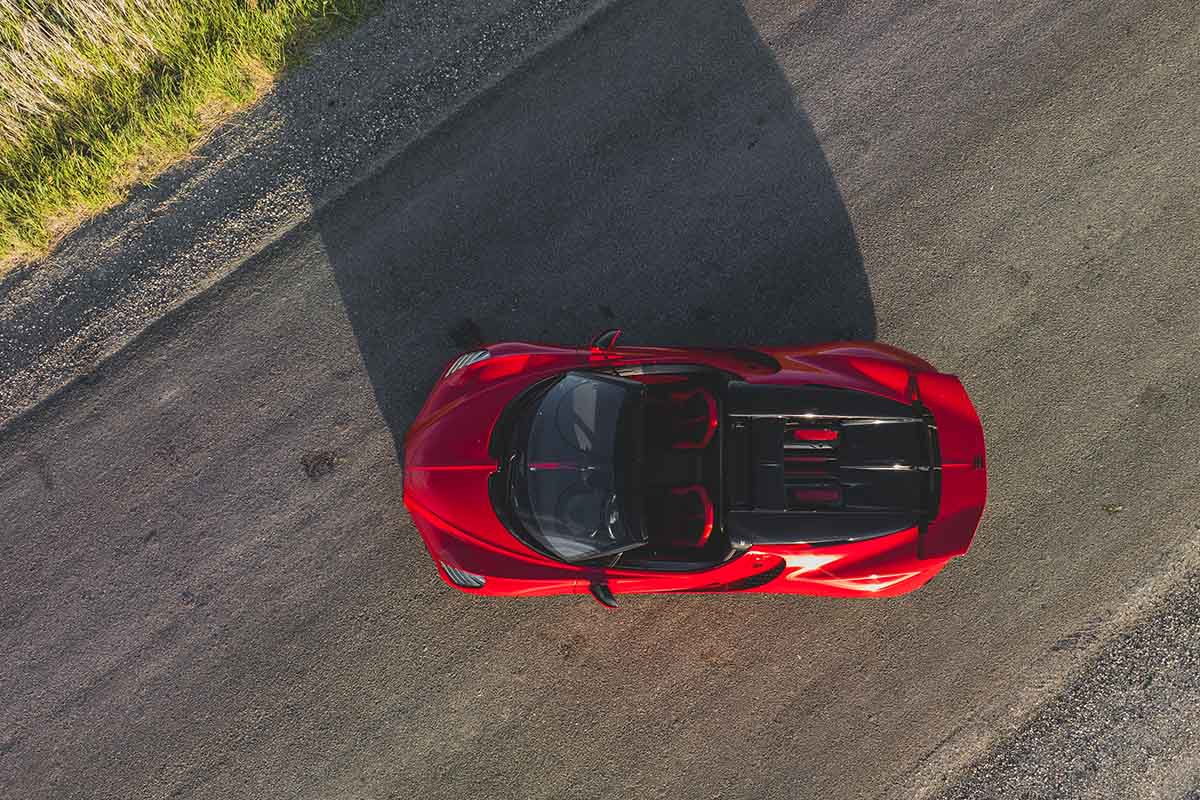 オークションに出品予定の2025年式ブガッティ「ミストラル」Darin Schnabel(c)2026 Courtesy of RM Sotheby's