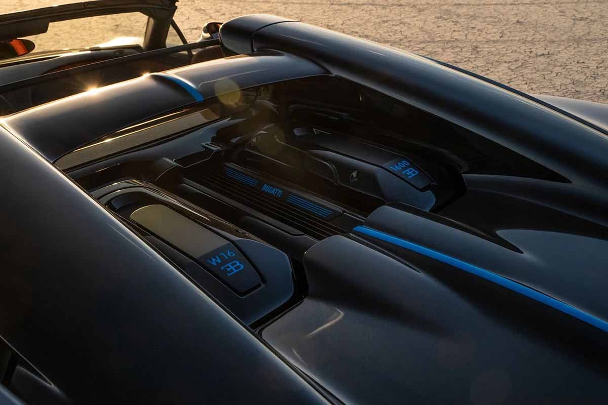 オークションに出品予定の2025年式ブガッティ「W16ミストラル」(c)2026 BROAD ARROW Auctions