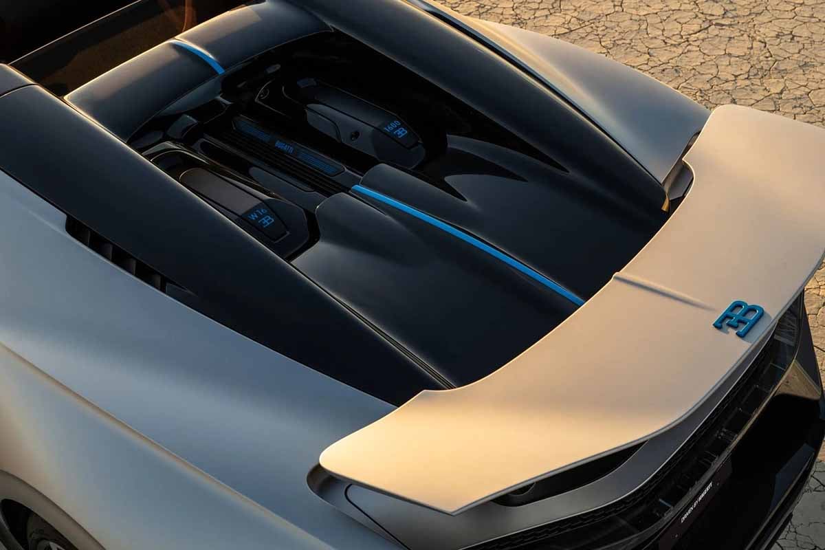 オークションに出品予定の2025年式ブガッティ「W16ミストラル」(c)2026 BROAD ARROW Auctions