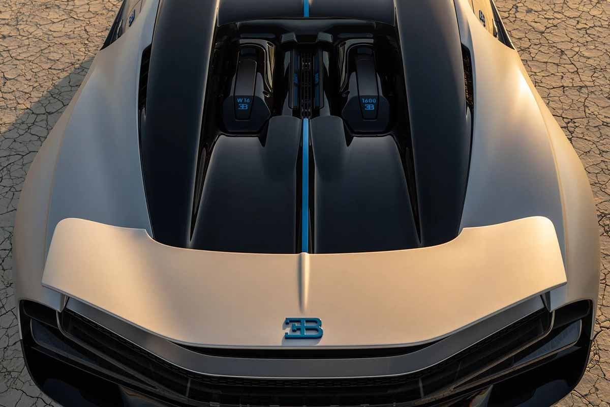 オークションに出品予定の2025年式ブガッティ「W16ミストラル」(c)2026 BROAD ARROW Auctions