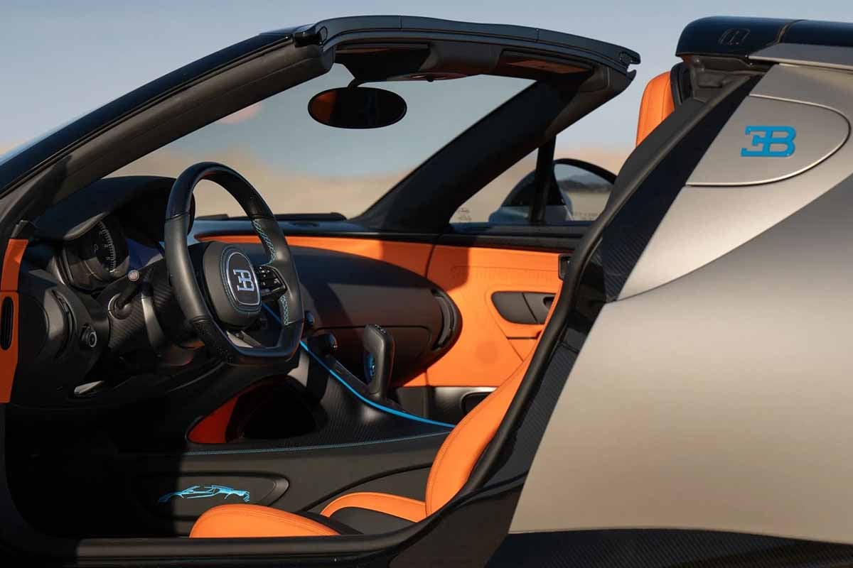 オークションに出品予定の2025年式ブガッティ「W16ミストラル」(c)2026 BROAD ARROW Auctions