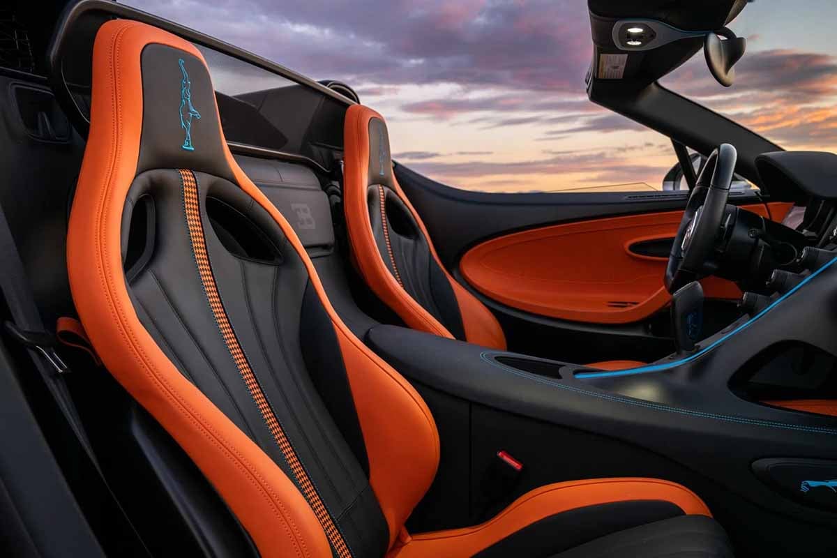 オークションに出品予定の2025年式ブガッティ「W16ミストラル」(c)2026 BROAD ARROW Auctions
