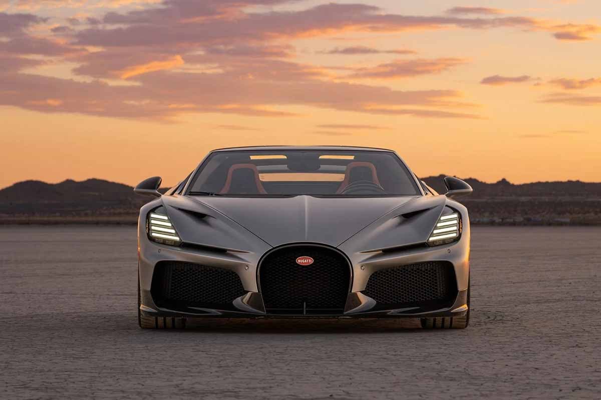 オークションに出品予定の2025年式ブガッティ「W16ミストラル」(c)2026 BROAD ARROW Auctions