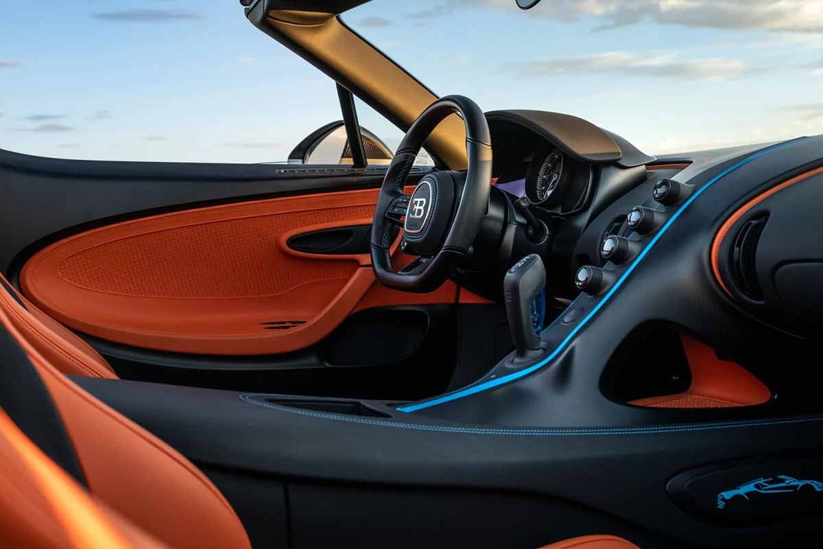 オークションに出品予定の2025年式ブガッティ「W16ミストラル」(c)2026 BROAD ARROW Auctions