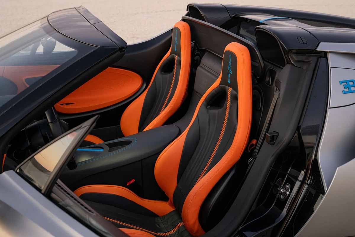 オークションに出品予定の2025年式ブガッティ「W16ミストラル」(c)2026 BROAD ARROW Auctions