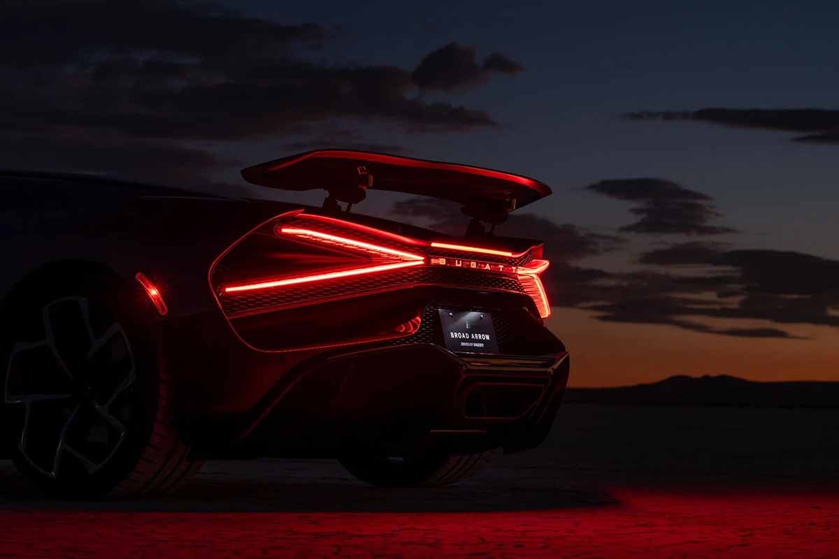 オークションに出品予定の2025年式ブガッティ「W16ミストラル」(c)2026 BROAD ARROW Auctions