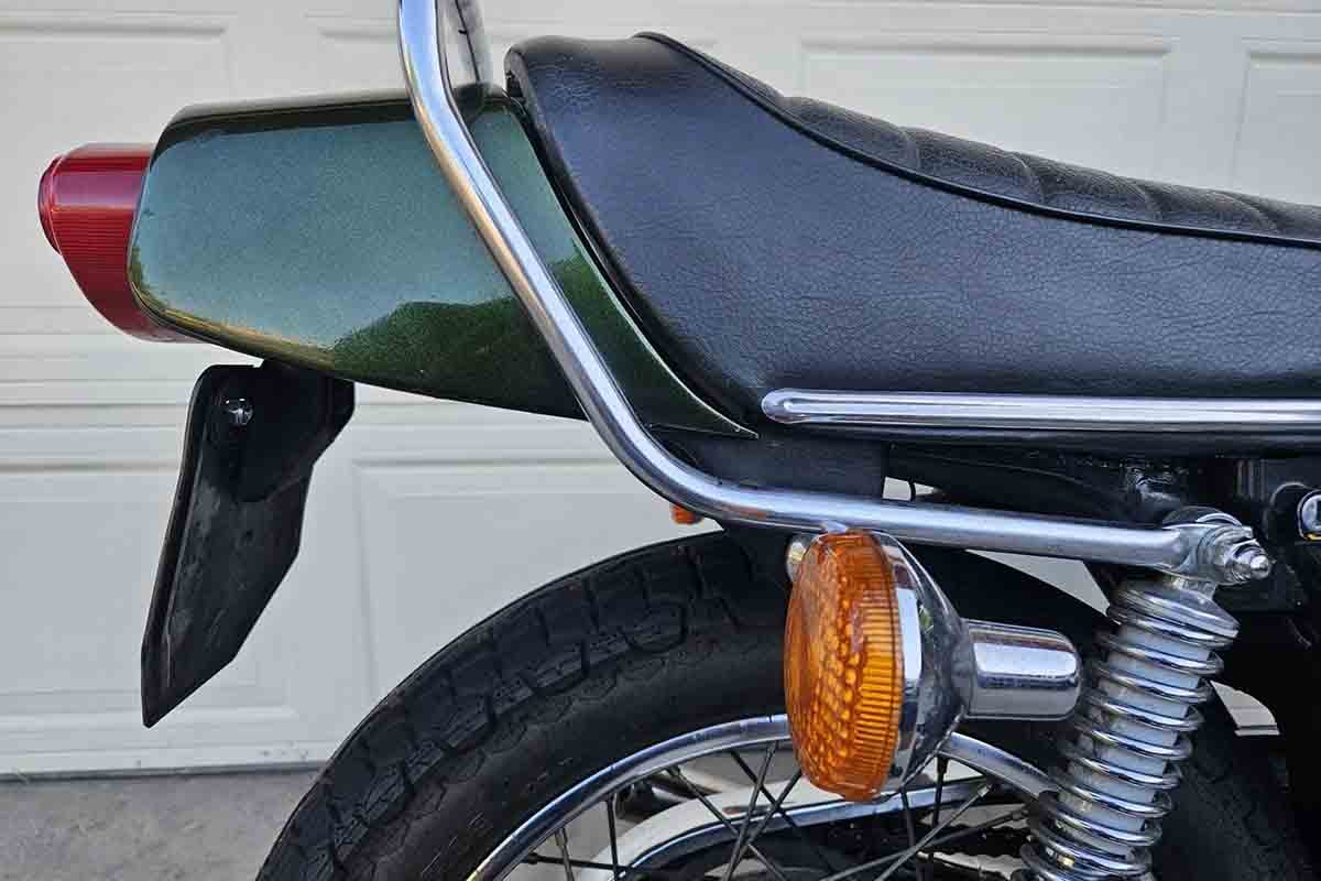 米国オークションに出品され落札された1974年式カワサキ「H1マッハIII」