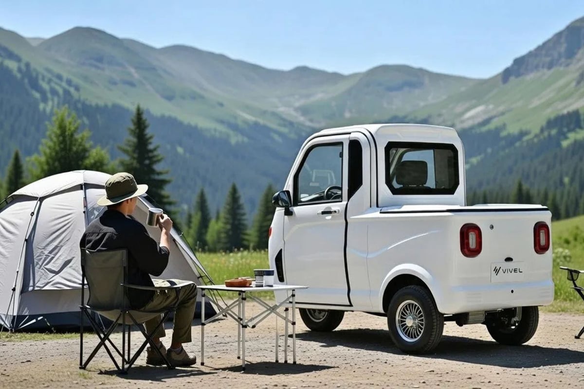 配送や施設利用に最適な「VIVEL TRUCK」