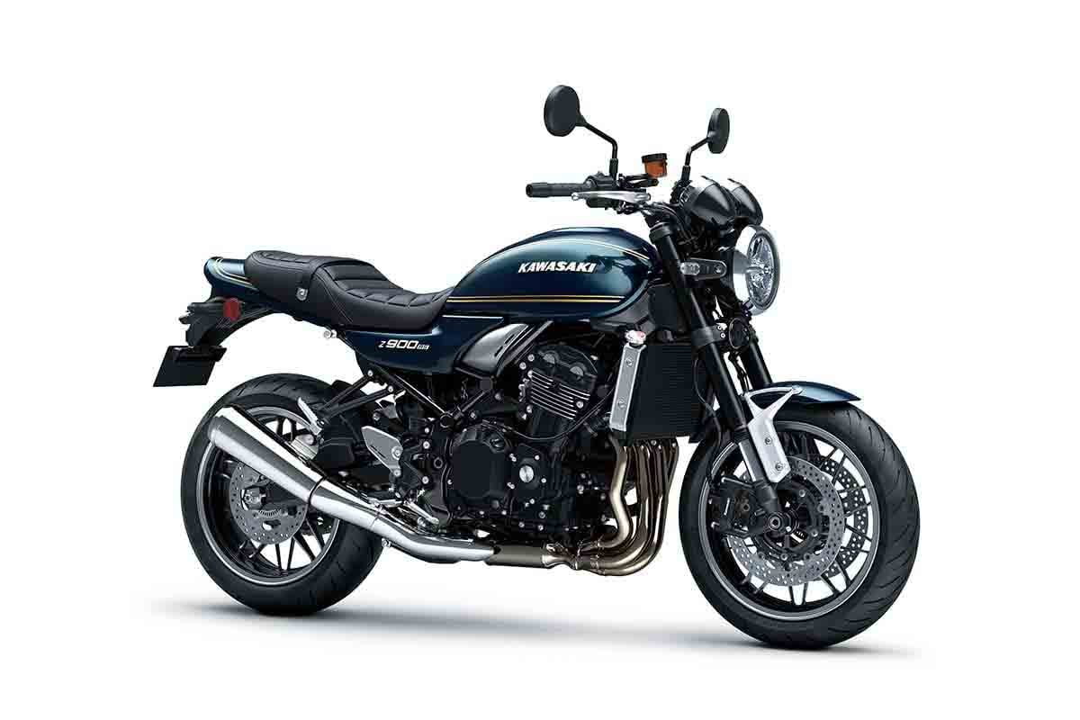カワサキ「Z900RS」2027年モデルに設定された新色、キャンディトーングリーニッシュブルー