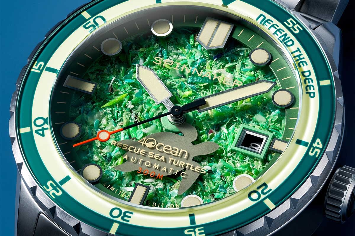 「スピニカー ハス オートマティック 4ocean リミテッド エディション」シータートル（品番：SP-5172-33、9万9000円 消費税込）