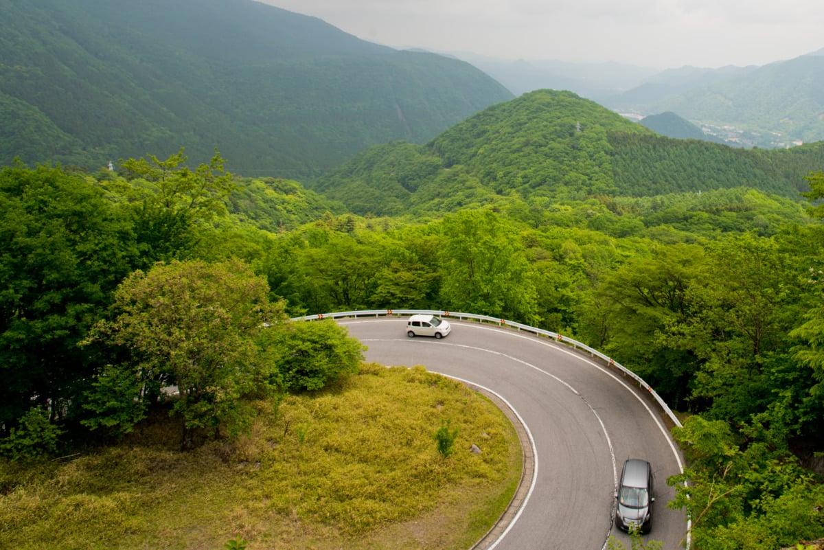 栃木県「いろは坂」