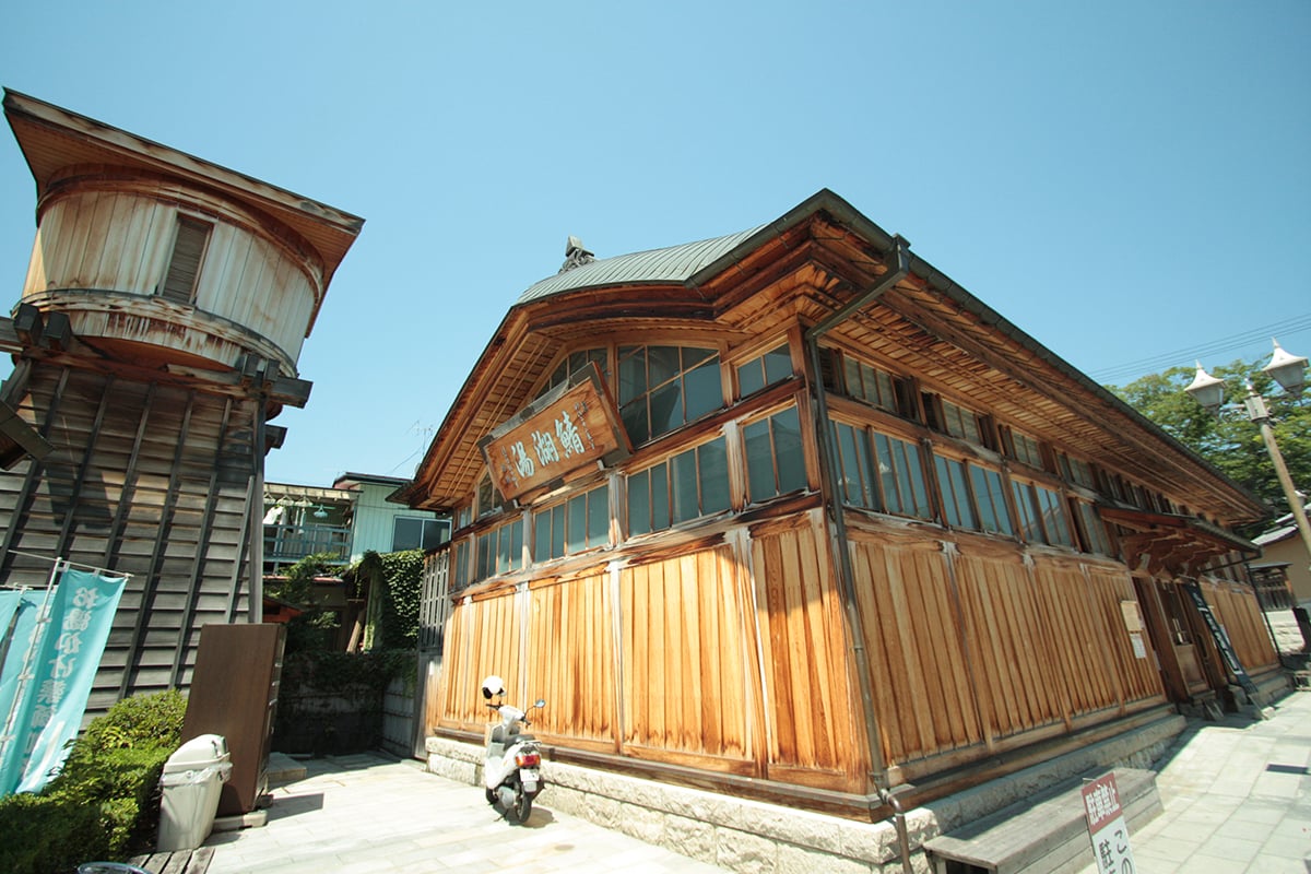 福島県「飯坂温泉」