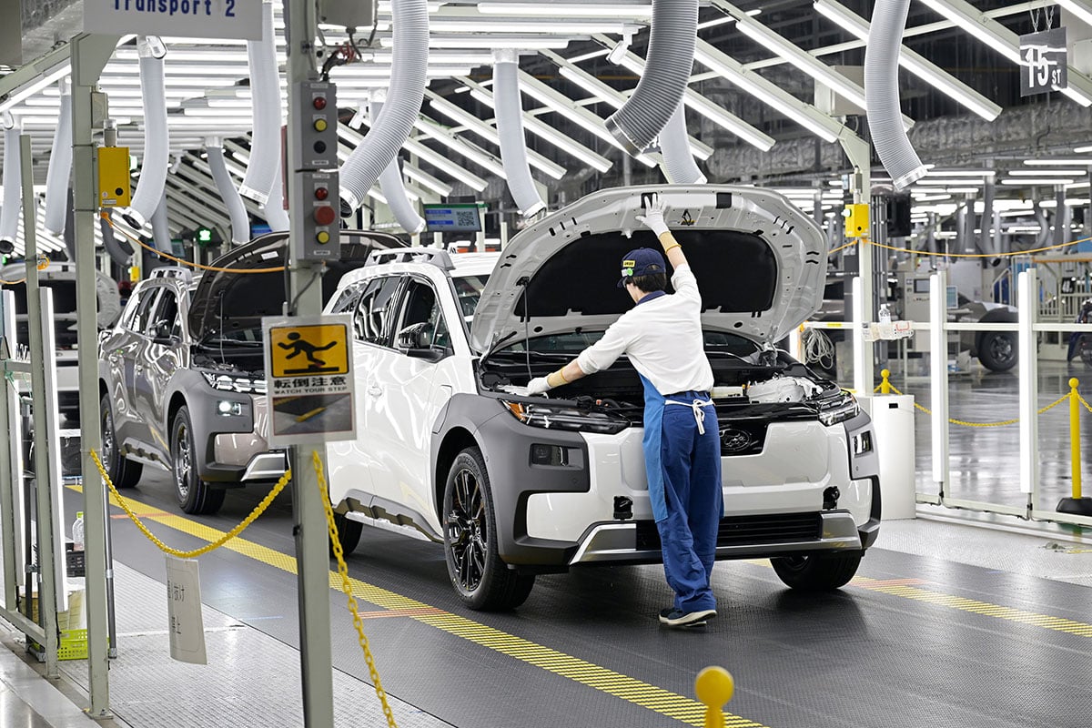 車両検査工程
