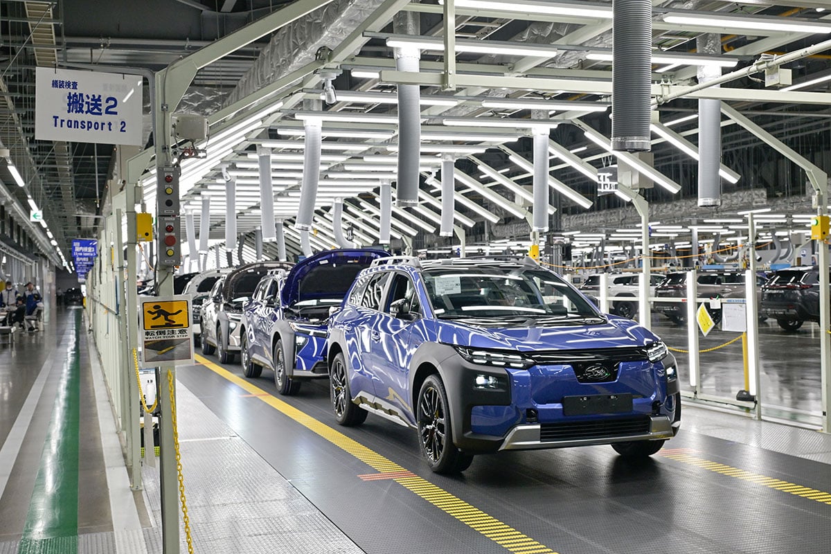車両検査工程