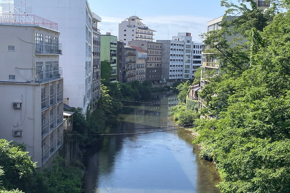福島県「飯坂温泉」