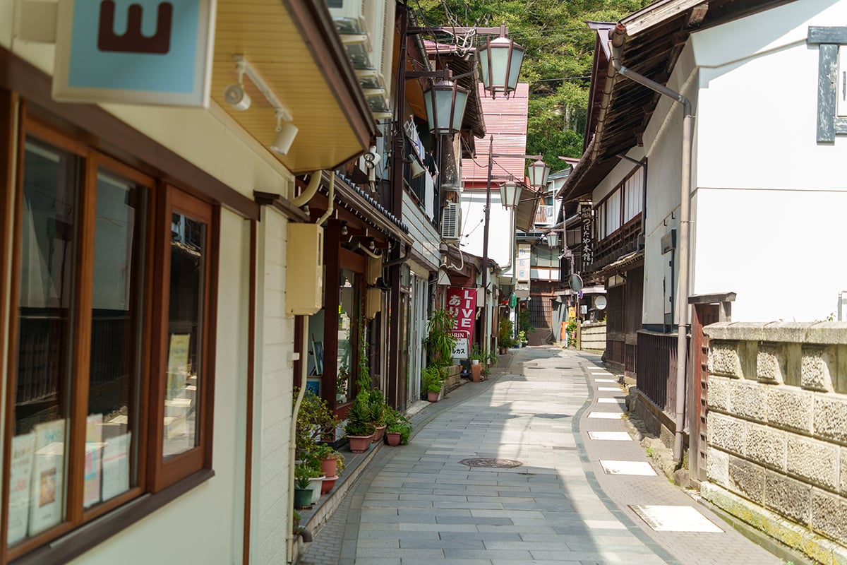 長野県「渋温泉」