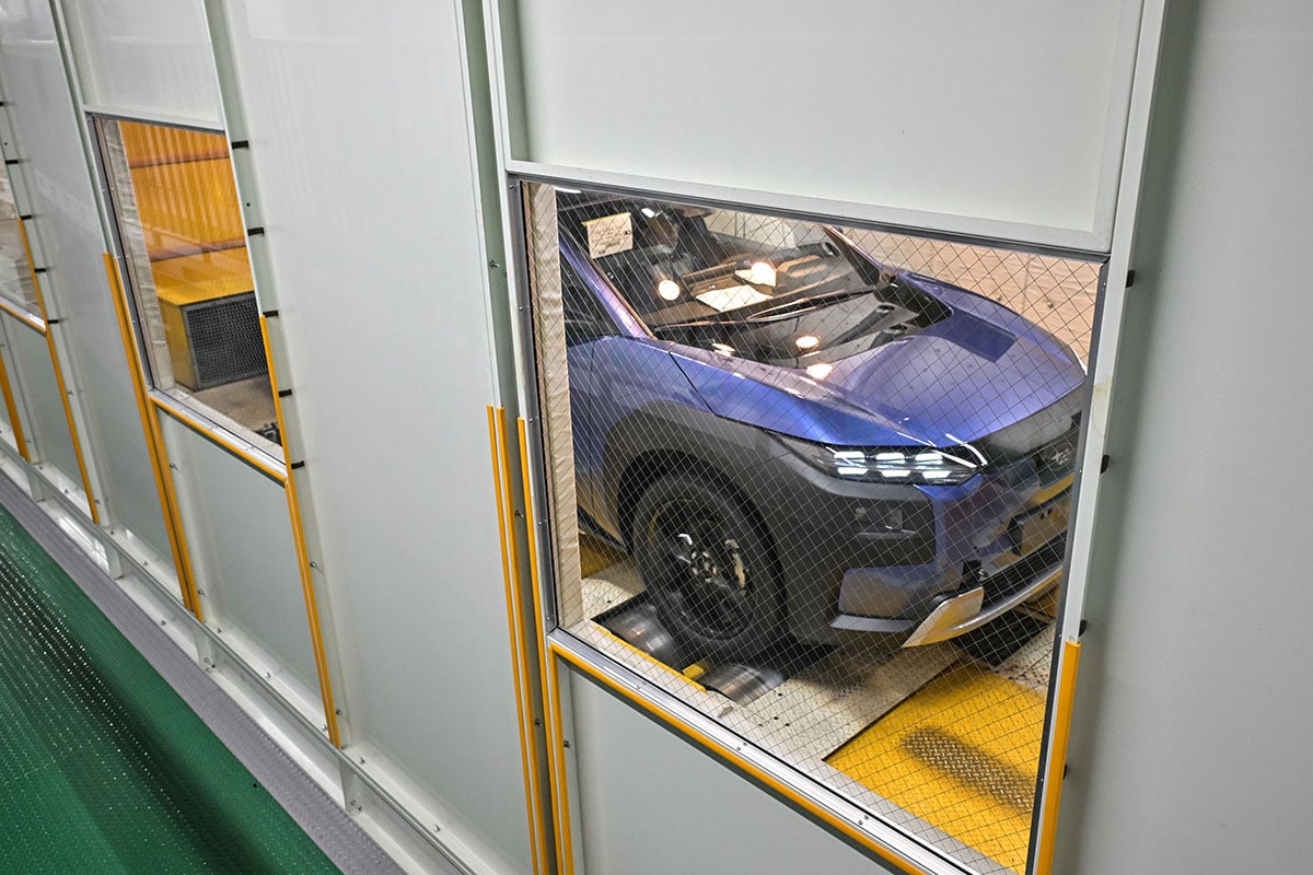 車両検査工程