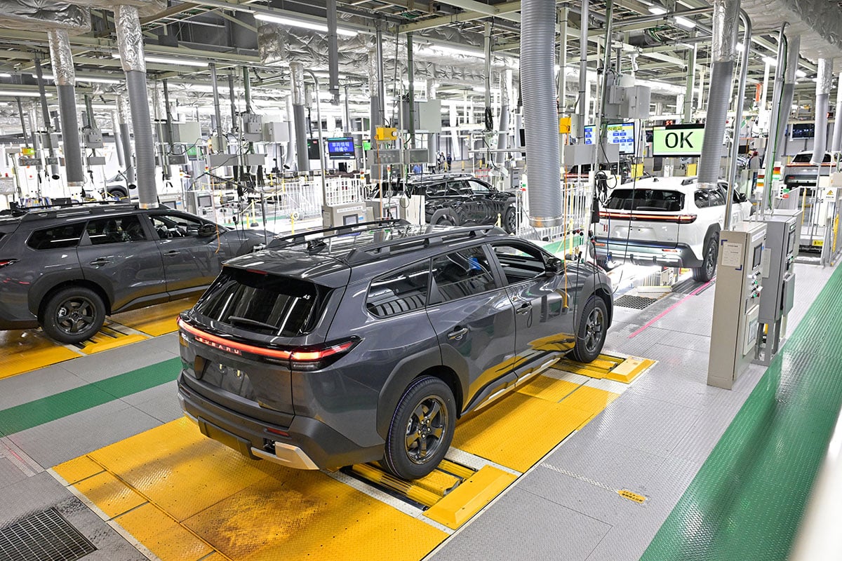 車両検査工程