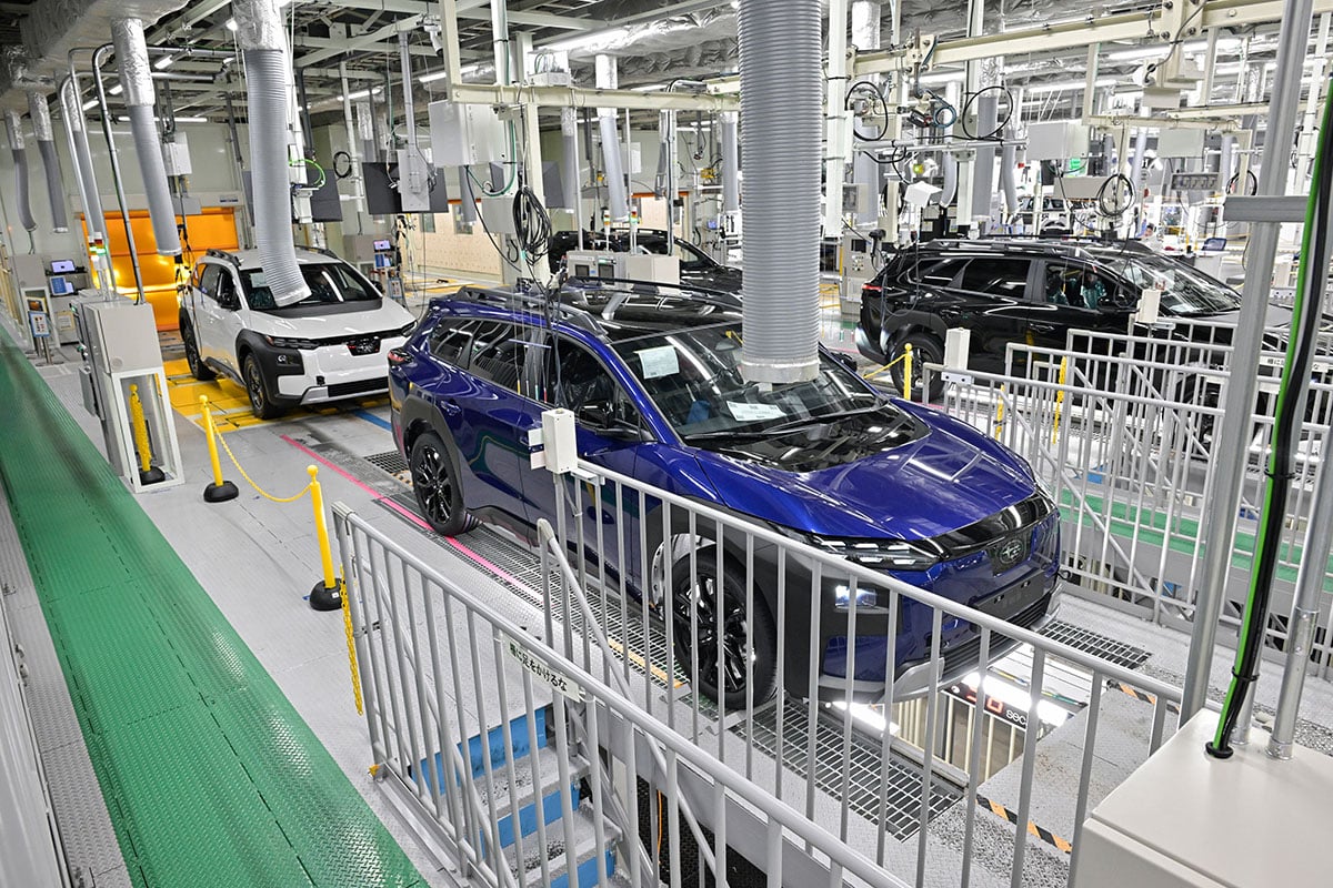 車両検査工程