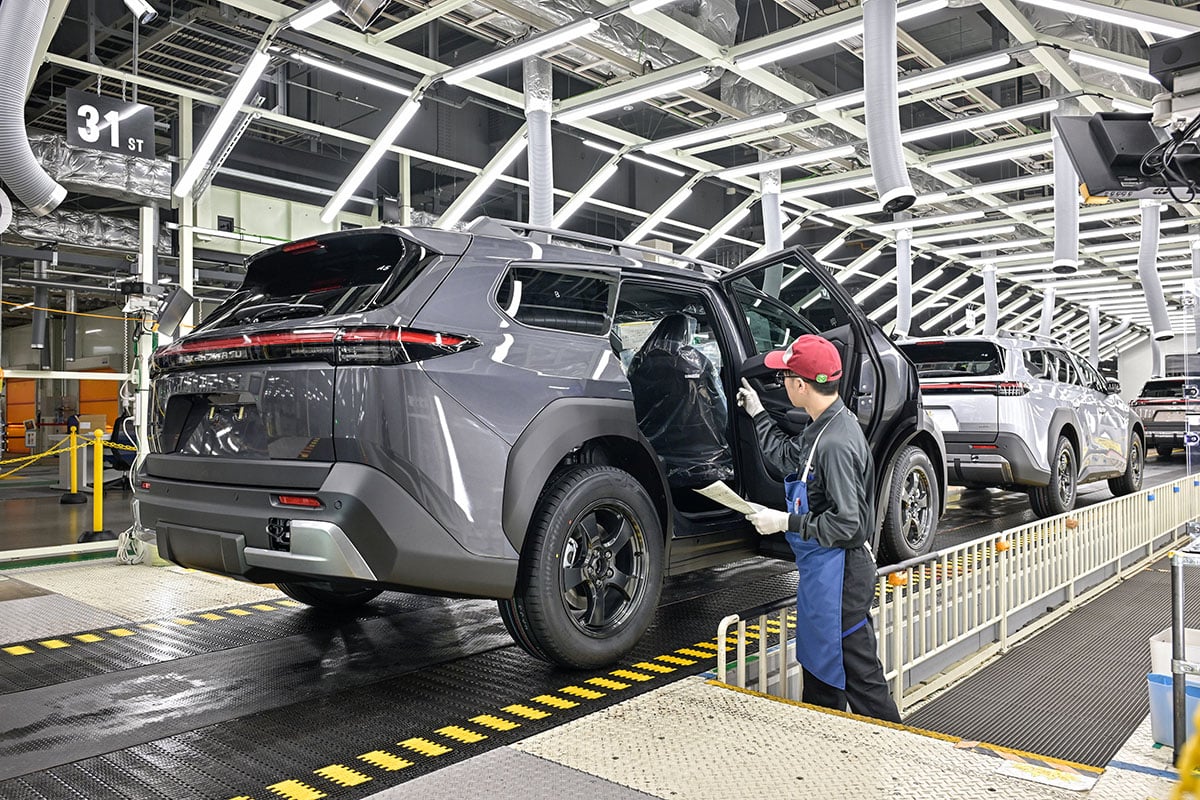 車両検査工程