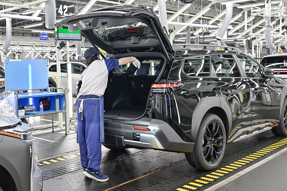 車両検査工程