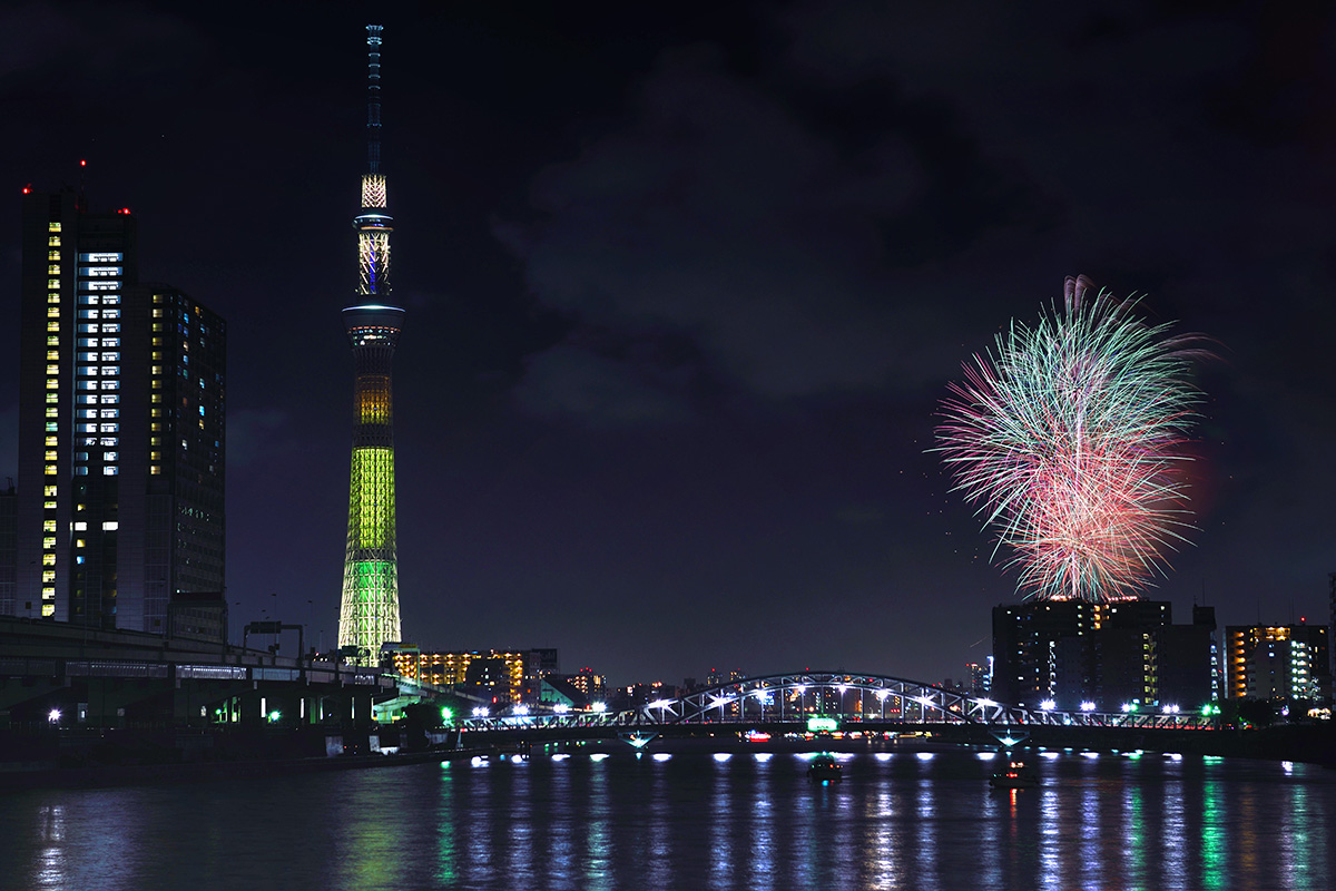 東京都「隅田川花火大会」