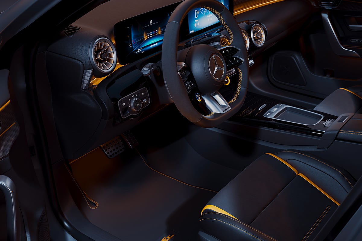 欧州で発表されたメルセデスAMG「A45S ファイナルエディション」