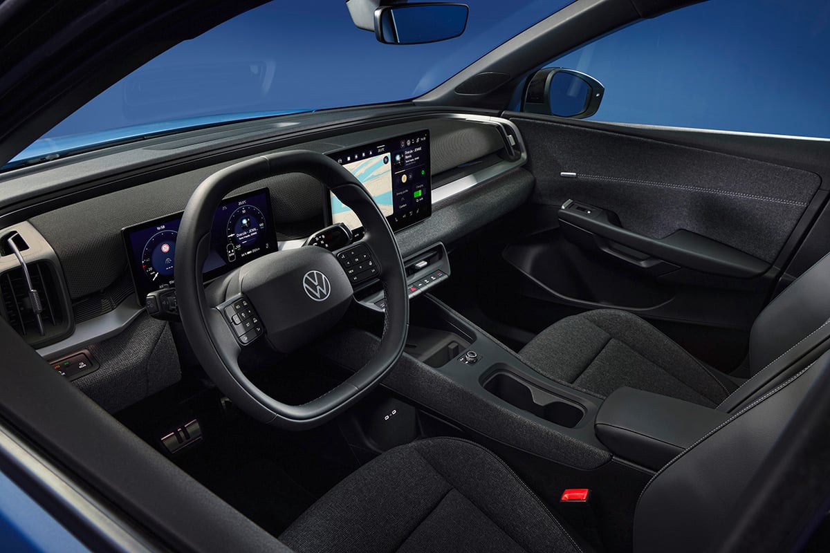 世界初公開されたVW新型「ID.クロス」のインテリア