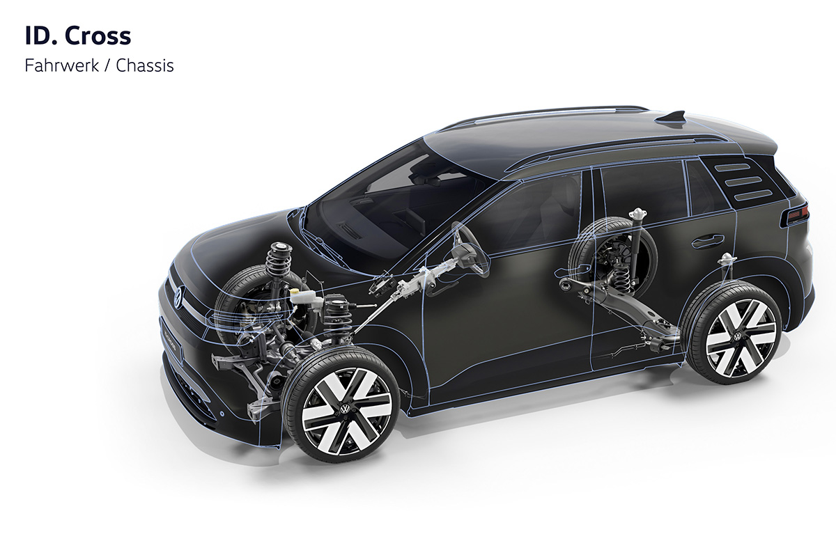 世界初公開されたVW新型「ID.クロス」