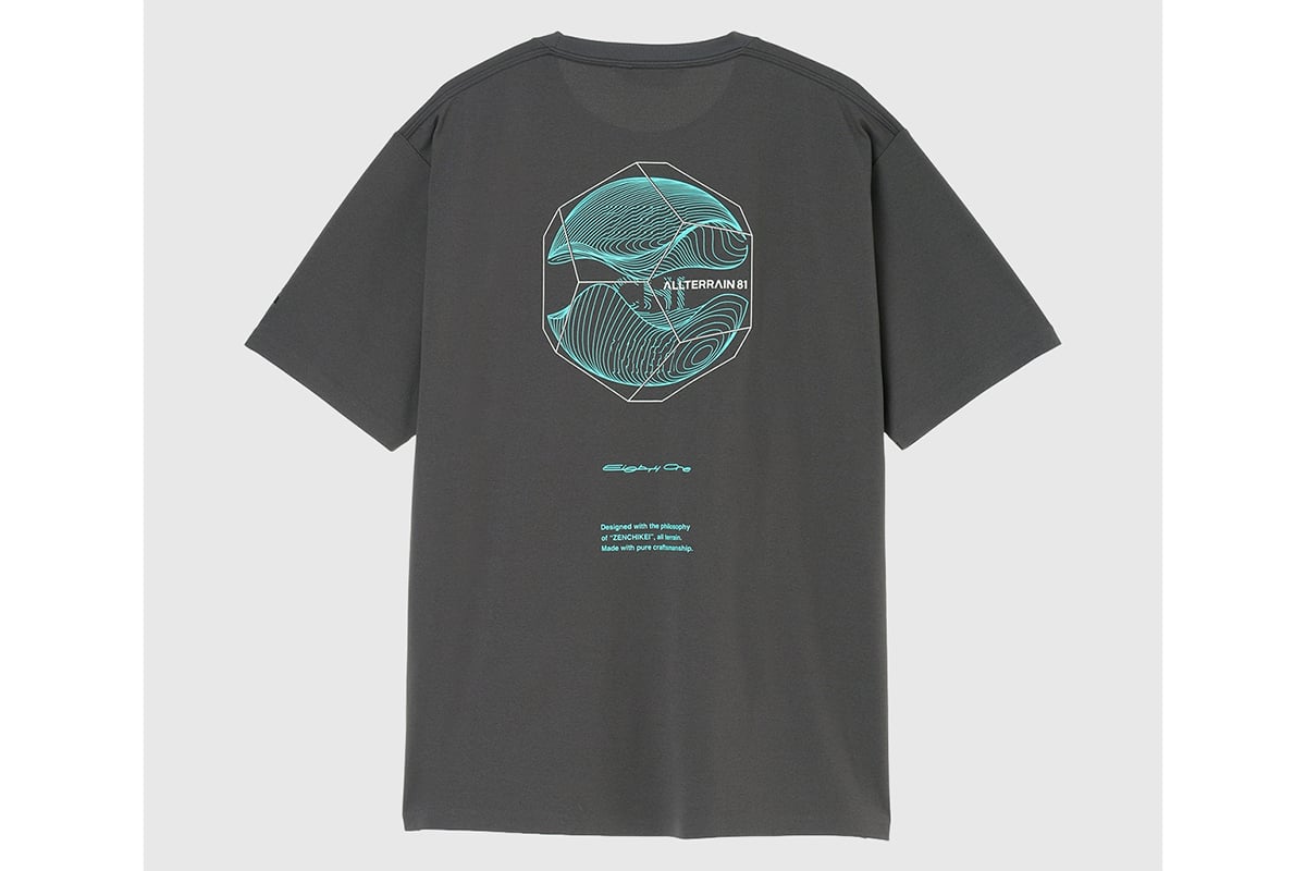 CL H／S GRAPHIC TEE（チャコール）：1万1000円