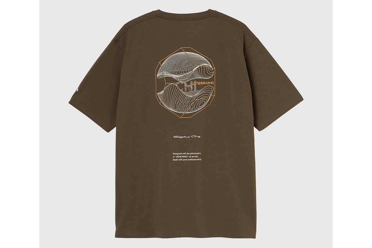 CL H／S GRAPHIC TEE（ロックカーキ）：1万1000円