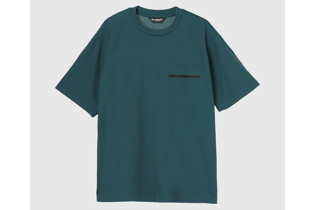 THERMAL H／S TEE（ビリジアングリーン）：9900円