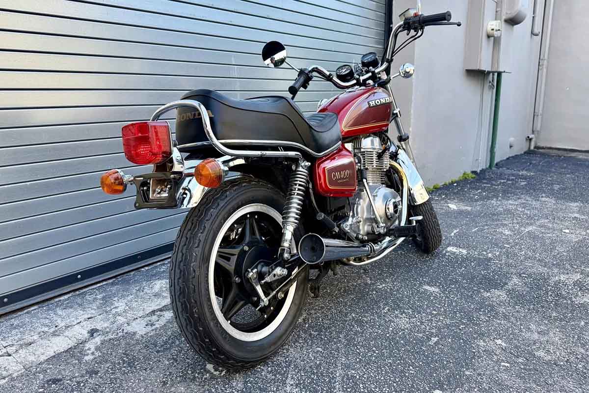 米国オークションに出品、落札された1981年式ホンダ「CM400Aホンダマチック」